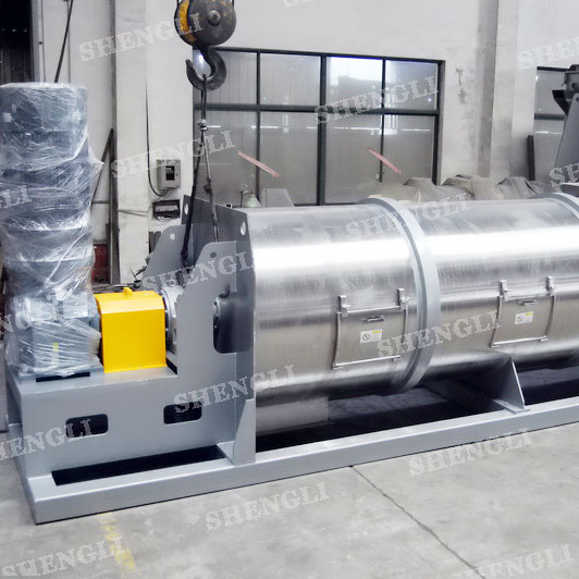 CMS-6000 犁刀連續式混合機，污泥干化處理